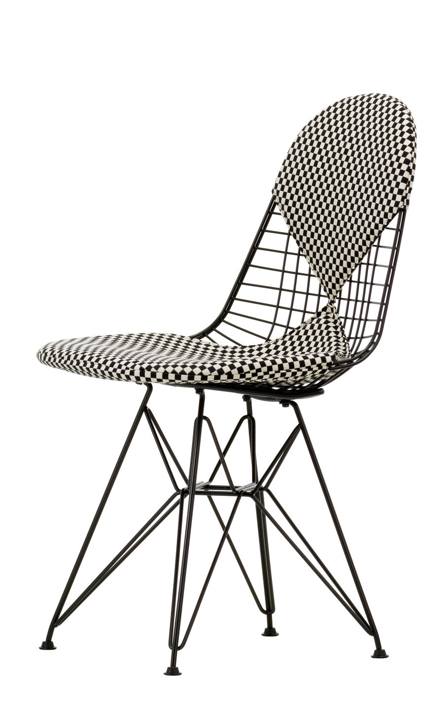 DKR-2 Wire Chair with seat and back cushion Vitra | VITRA